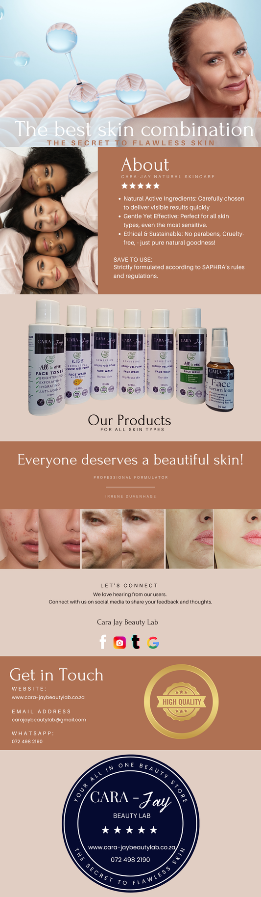 CARA-JAY SKINCARE - See the difference !