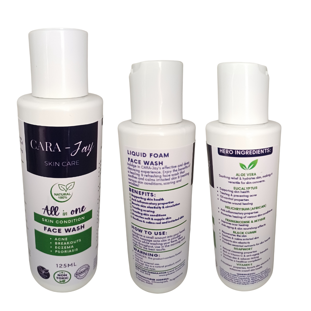 CARA-JAY SKINCARE Face Wash- Skin condition (ALL in ONE) 125ml