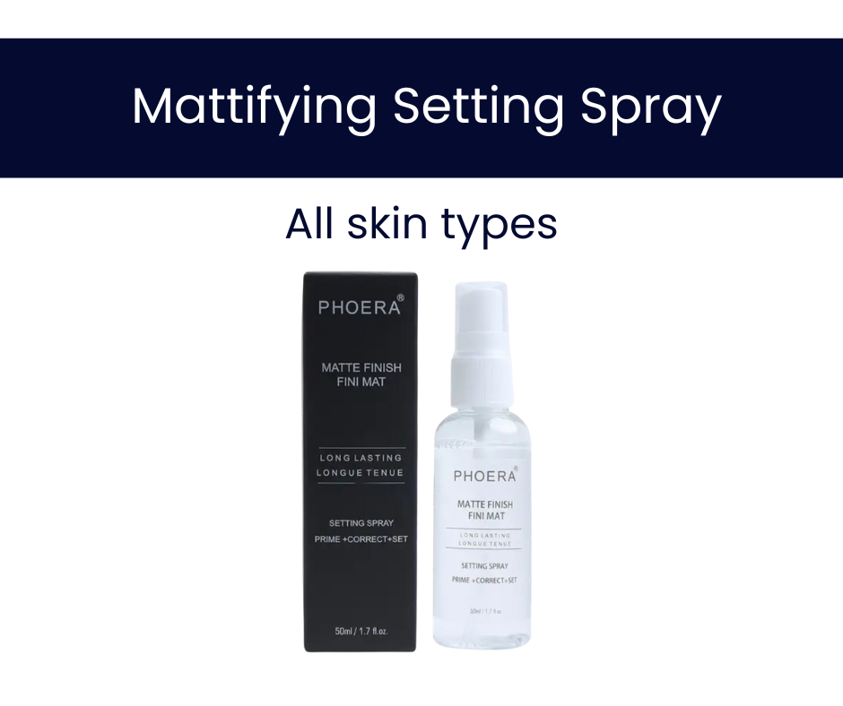 PHOERA - Mattifying Setting Spray - PRIME + CORRECT + SET