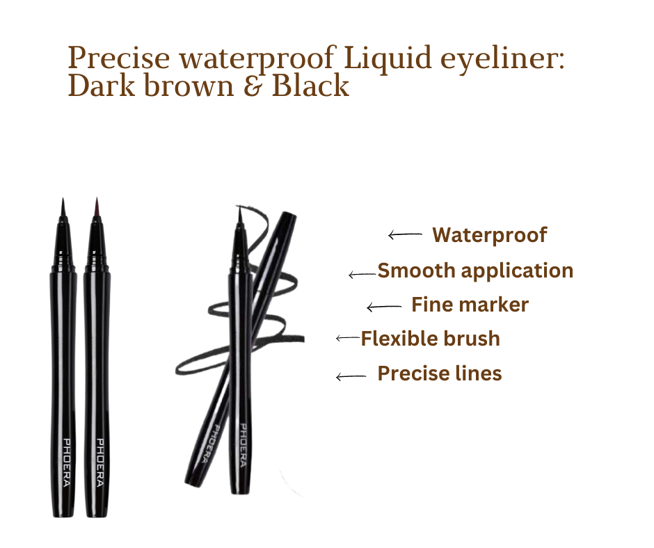 PHOERA - Precise Liquid Eyeliner - Waterproof