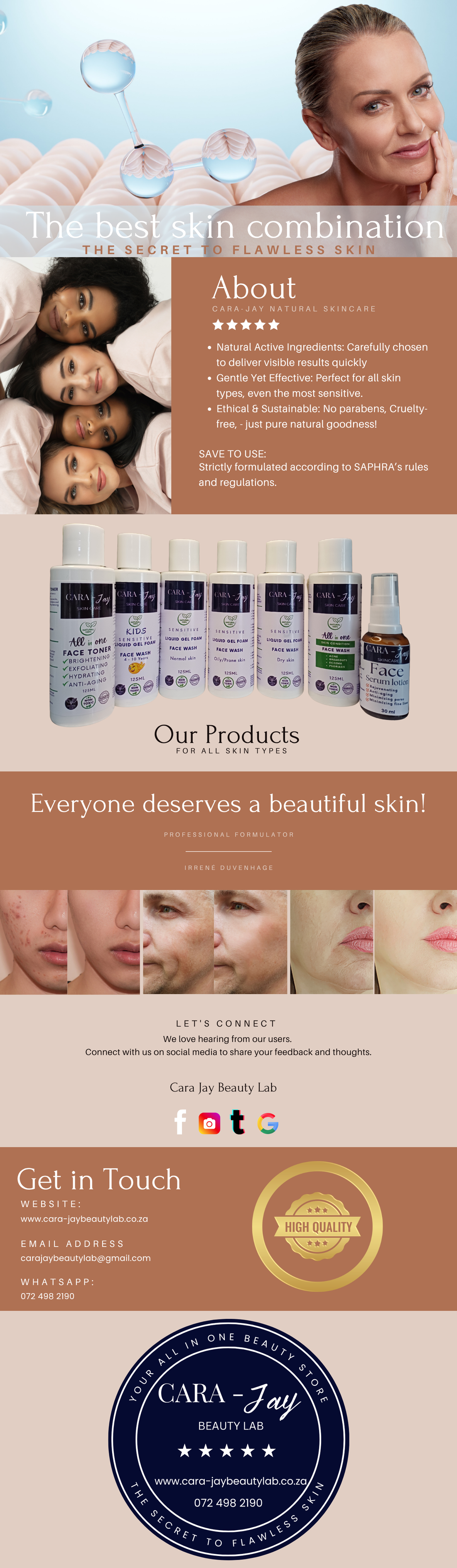 CARA-JAY SKINCARE - See the difference !