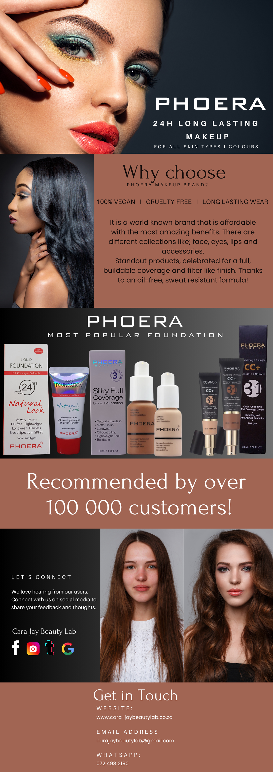 PHOERA BRAND MAKEUP - Why it is recommended by over 100 000 customers.
