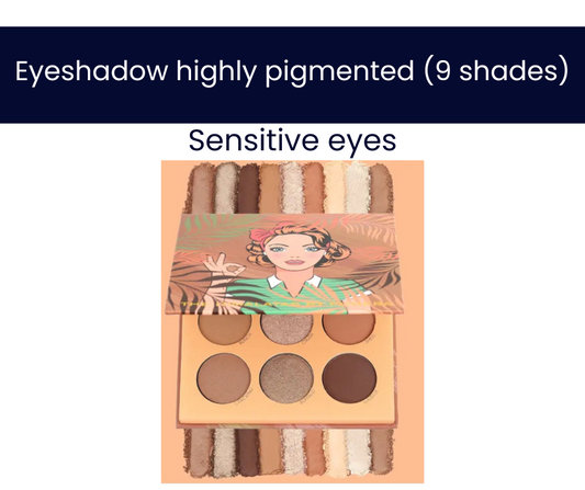 PHOERA - Eyeshadow palette - Himalayas - 9 shades