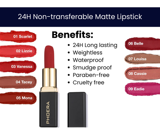PHOERA - 24H Non-transfer Matte Lipstick