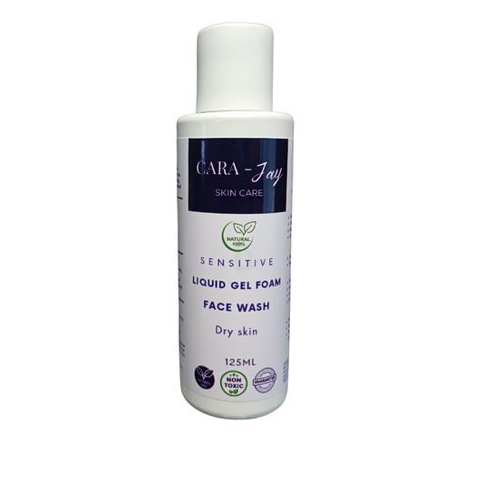 CARA-JAY SKINCARE - Sensitive Face wash- Dry skin 125ml